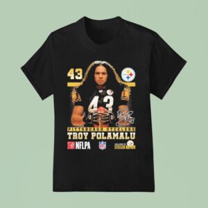 Troy Polamalu Pittsburgh Slers Welcome To Sler Nation Nflpa Signature T Shirt