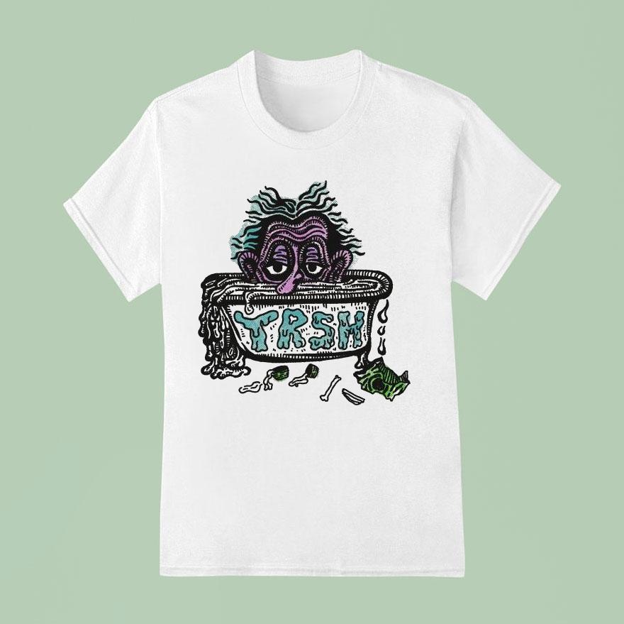 Trsh Bathtub Head T Shirt