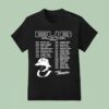 Trueno Eub World Tour Dates T Shirt