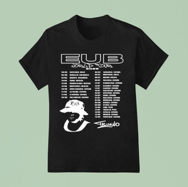 Trueno Eub World Tour Dates T Shirt
