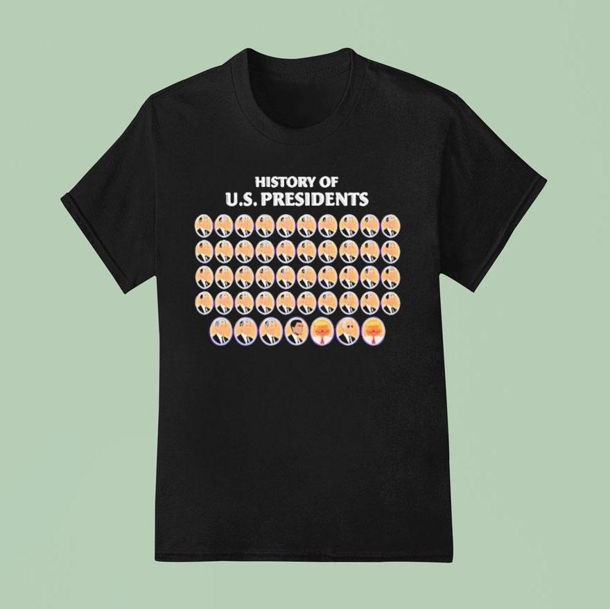 Trump Clown History Of Us Presidents History To T Shirt