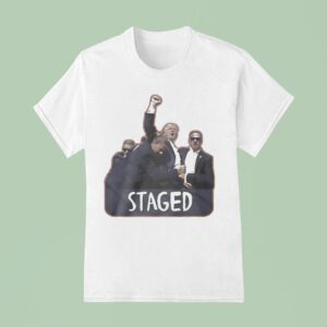 Trump I M Still Here Staged T Shirt