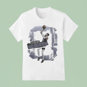 Tyrese Haliburton Indiana Pacers Basketball City T Shirt
