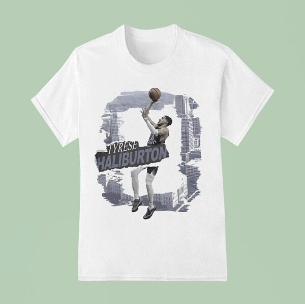 Tyrese Haliburton Indiana Pacers Basketball City T Shirt