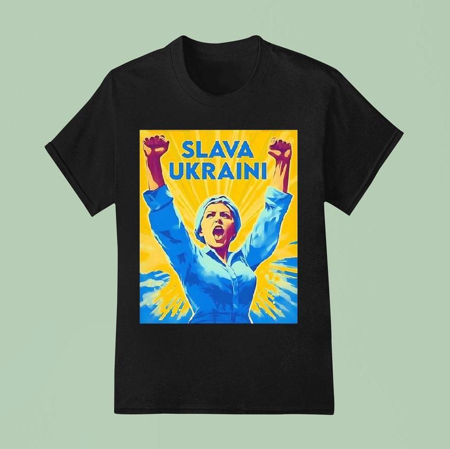 Ukraine Slava Ukraini T Shirt