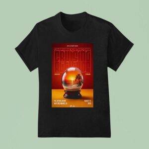 Umphrey S Mcgee Aug Tour West Des Moines Globe T Shirt