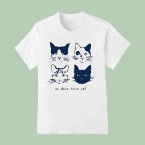 Un Deux Trois Cat T Shirt
