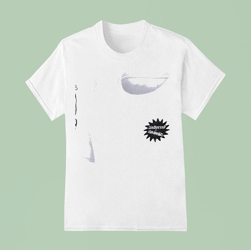 Unbarred X Thumbs Super Smash Pale T Shirt