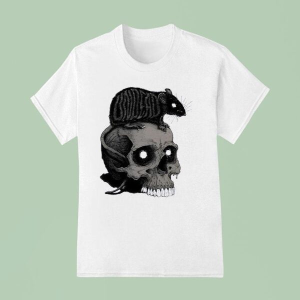 Undead Rat X Skull T Shirt