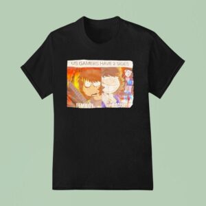 Us Gamers Have Sides Femboy Racist Cartoon T Shirt
