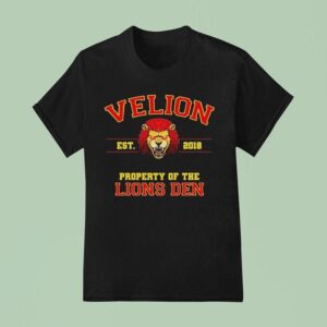 Velion Property Of The Lion S Den Est T Shirt