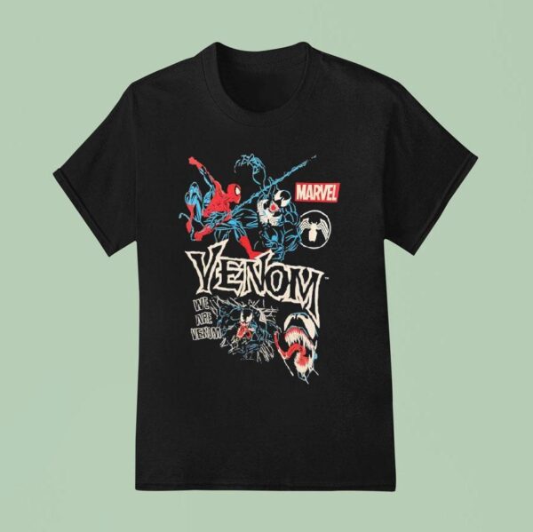 Venom And Spider Man We Are Venom T Shirt