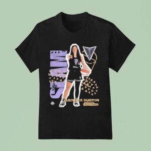 Veronica Burton Slam Golden State Valkyries Wnbpa T Shirt