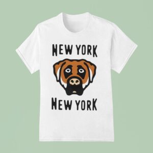 Victor Victor New York Dog Head T Shirt