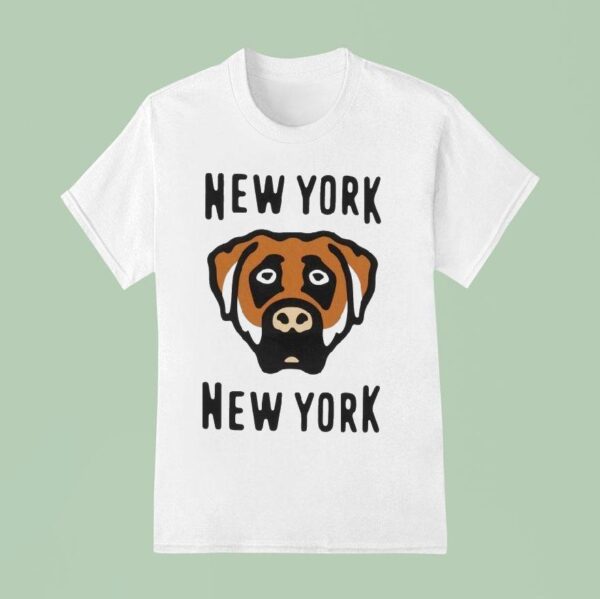 Victor Victor New York Dog Head T Shirt
