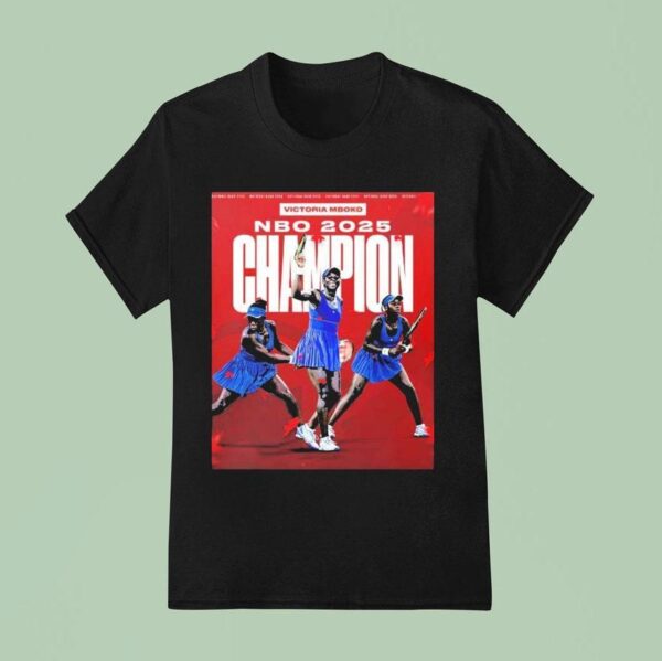 Victoria Mboko Nbo New Canadian Superstar Achieved Wta Canadian Open Championship T Shirt