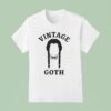 Vintage Goth Wednesday Addams T Shirt