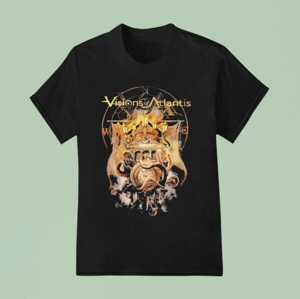 Visions Of Atlantis Clocks T Shirt