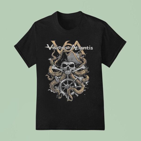 Visions Of Atlantis Plunder Skull T Shirt