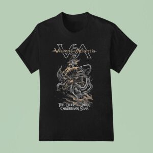 Visions Of Atlantis The Deep And Dark Carribbean Seas T Shirt