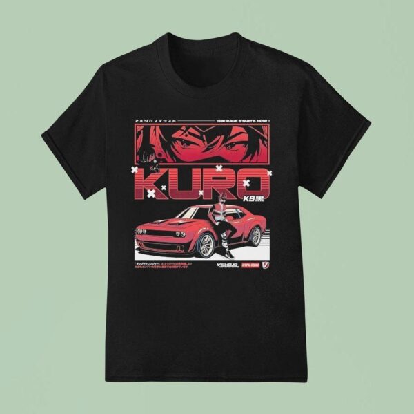 Vshojo X Senpai Squad Kuro The Race Starts Now T Shirt