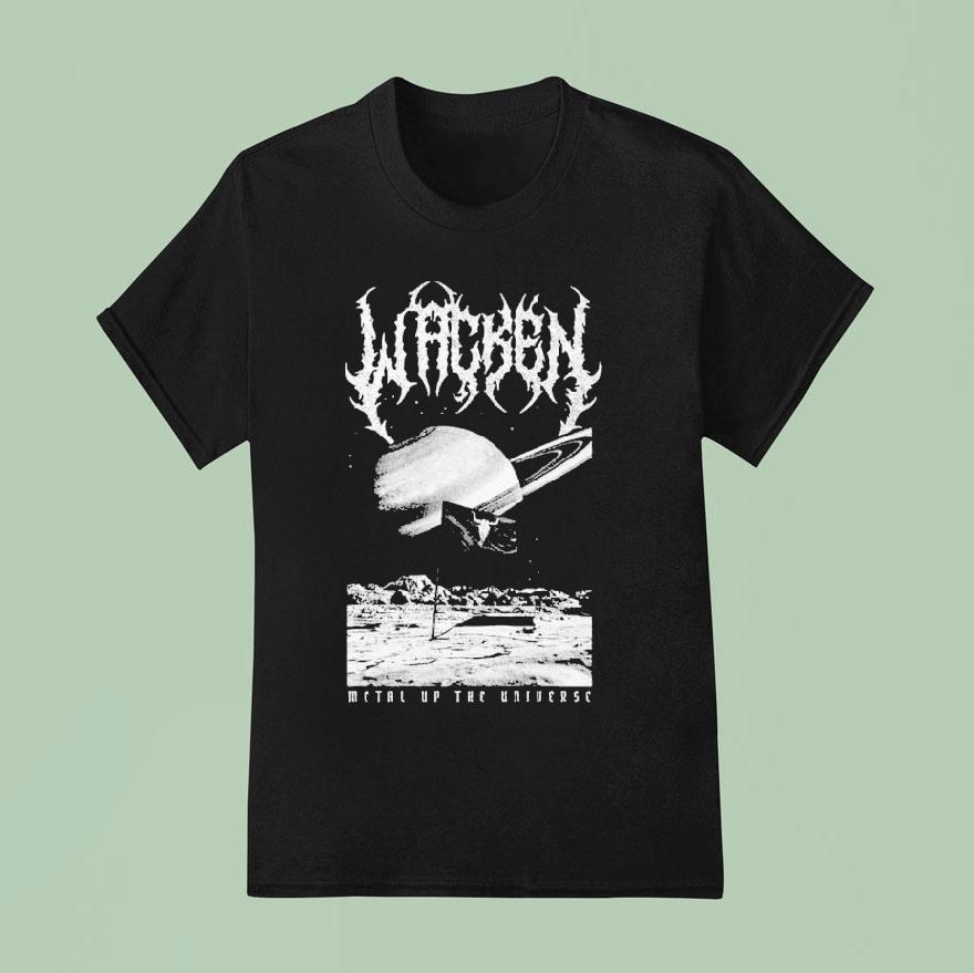 Wacken Open Air Final Frontier Metal Up The Universe T Shirt