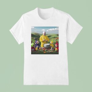 Walter White Breaking Bad Teletubbies Cartoon T Shirt