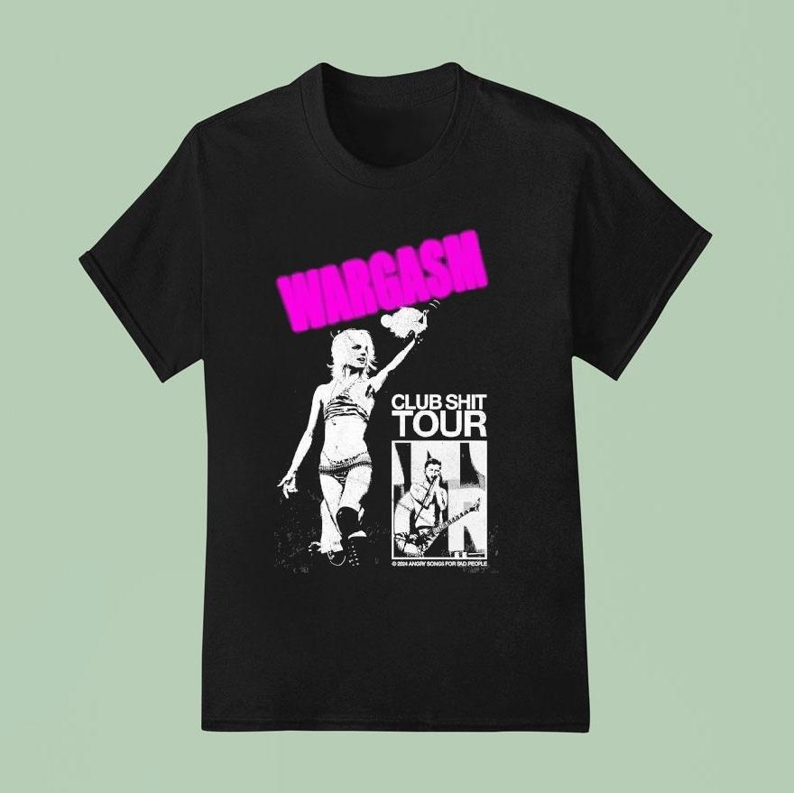 Wargasm The Club Shit Tour T Shirt