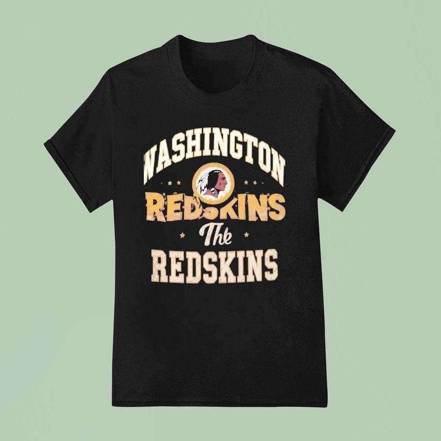 Washington Redskins The Redskins Logo Vintage T Shirt