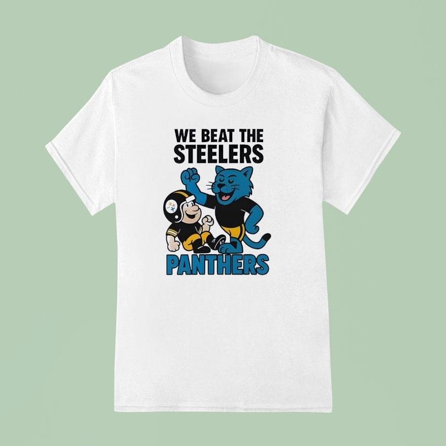 We Beat The Panthers Defeat Slers T Shirt