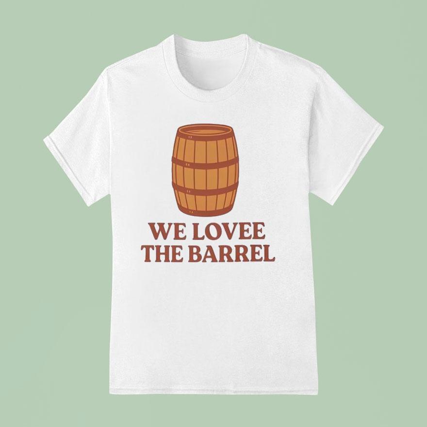 We Love The Barrel Cracker Barrel Nostalgia T Shirt