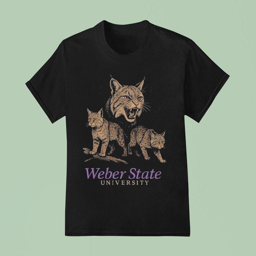 Weber State University Wildca T Shirt
