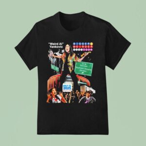 Weird Ai Yankovic Madison Square Garden Bigger Weirder Tour T Shirt