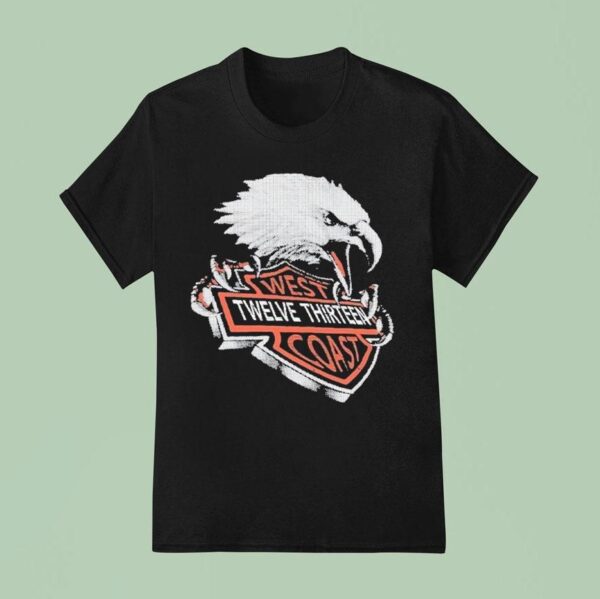 West Coast Twelve Thirn Eagle T Shirt