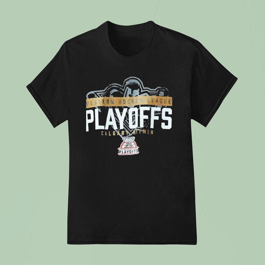 Western Hockey League Playoffs Calgary Hitmen T Shirt