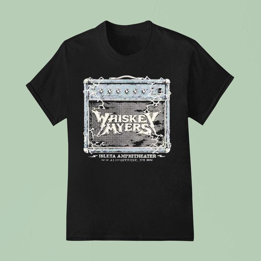 Whiskey Myers August Albuquerque Nm Tour T Shirt