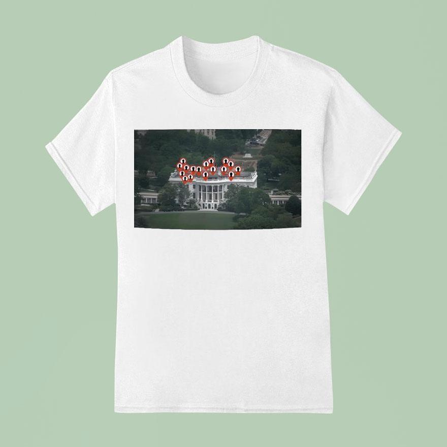 White House Positioning Photo T Shirt