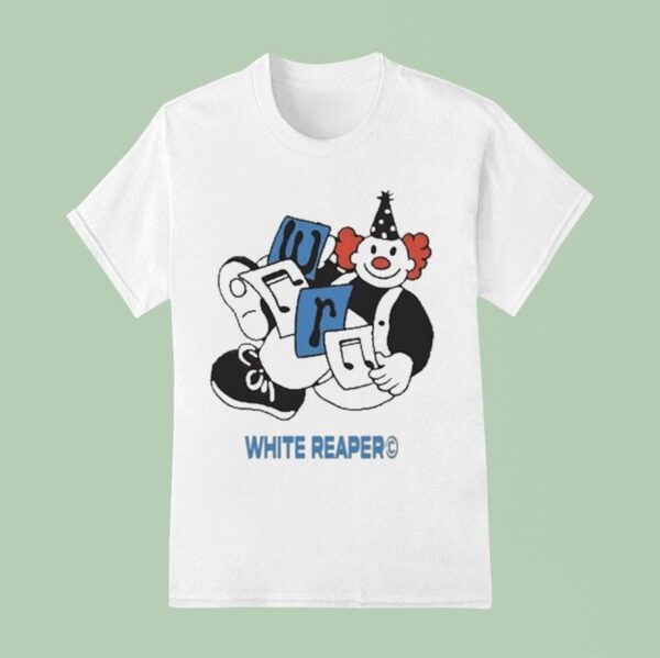 White Reaper Clownin Around Baby Rib T Shirt