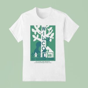 Wilco Cleveland Heights Oh Tour T Shirt