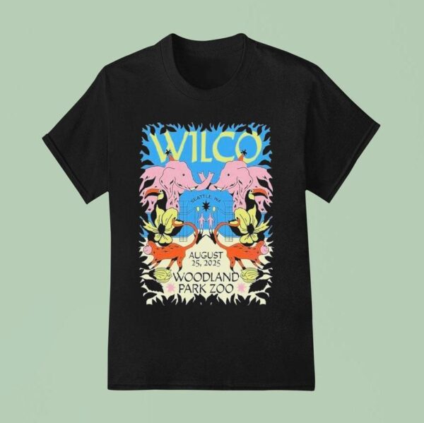 Wilco At Woodland Park Zoo In Seattle Wa On August T Shirt