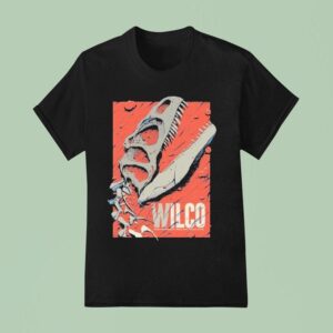 Wilco Ogden Utah At Ogden Amphitheater On August The T Rex Bones T Shirt