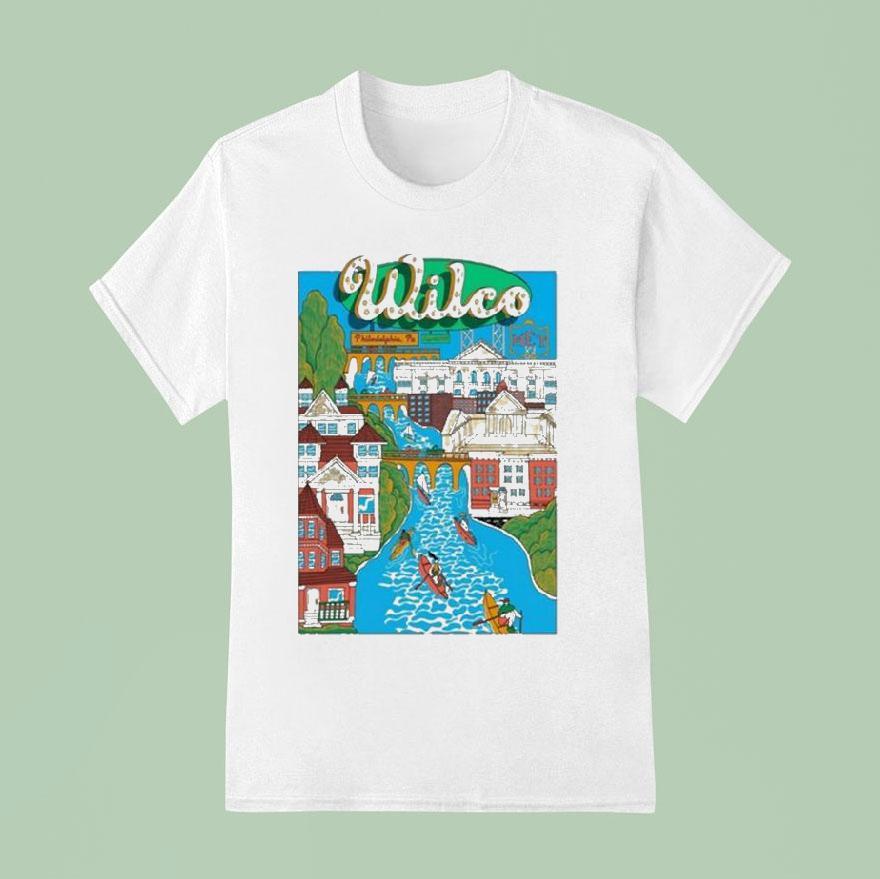 Wilco The Met Philadelphia Pa Aug T Shirt