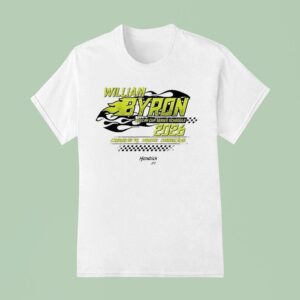 William Byron Hendrick Motorsports Team Nascar Cup Schedule Charrlotte North Carolina T Shirt