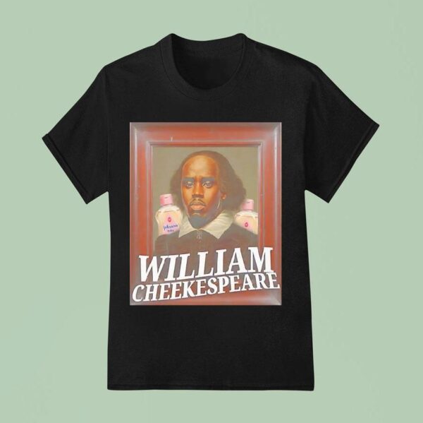 William Cheekespear As Diddy Baby Oil T Shirt