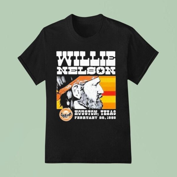 Willie Nelson Astrodome Houston Astros Texas T Shirt