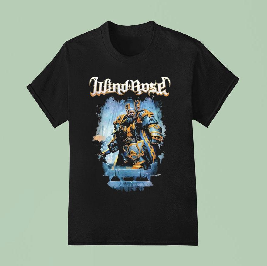 Wind Rose Authentic Dwarf Metal T Shirt