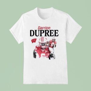 Wisconsin Ncaa Football Darrion Dupree T Shirt