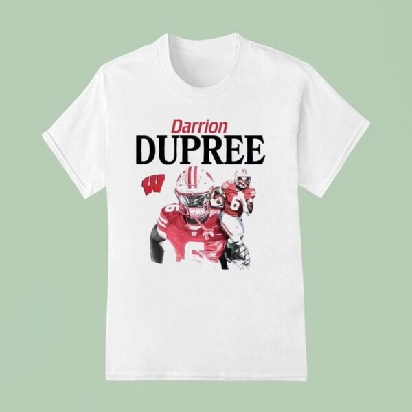 Wisconsin Ncaa Football Darrion Dupree T Shirt