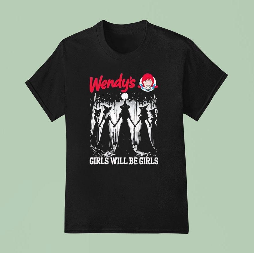 Witch Wendy S Girls Will Be Girls Halloween T Shirt