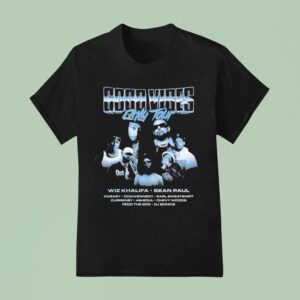 Wiz Khalifa And Sean Paul Good Vibes Only Tour Photo T Shirt